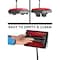 Alpine Industries Cordless Manual Triple Brush Floor and Carpet 11 in. Sweeper in Red ALP469-RED-NEW-MK - alternate 8